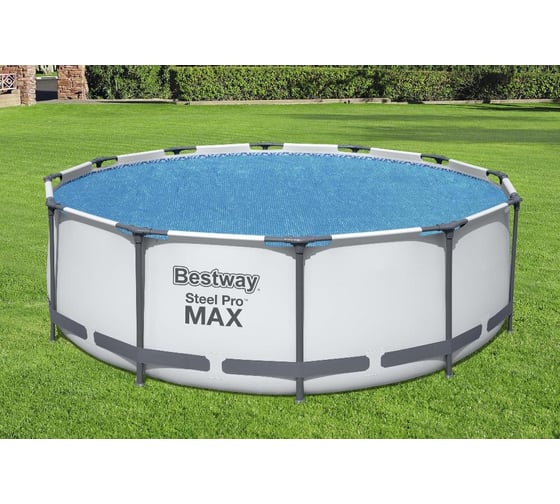 Покрывало для каркасного бассейна BestWay Solar 366 см, диаметр 350 см 58242 BW 006228