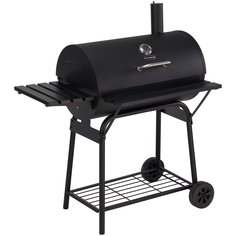 Угольный гриль-бочка GoGarden CHEF-Master 74 XL 50167 для мяса и рыбы ...