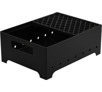 Мангал-гриль с чугунной решёткой BOYSCOUT 520х385х200 мм 61555