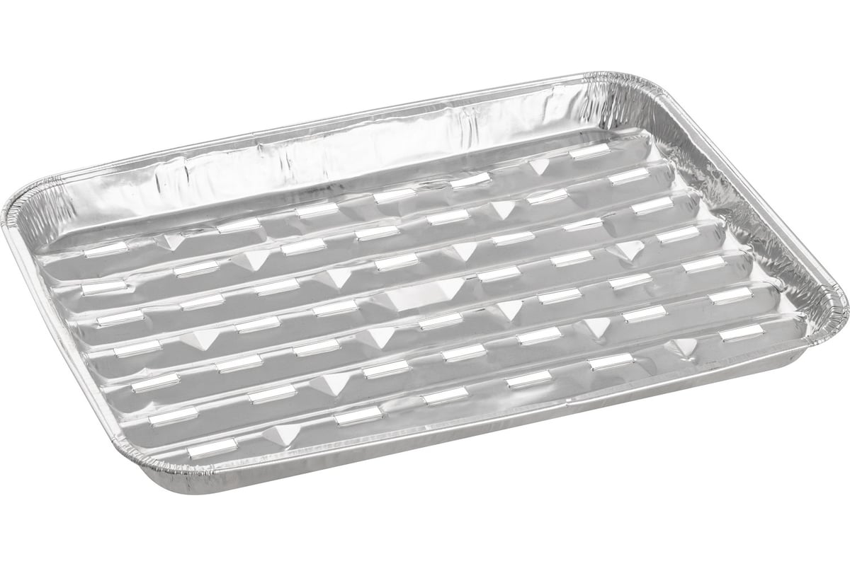 Форма для барбекю и гриля Mallony LAMINA, 34x23x2.6 см, из алюм фольги ...