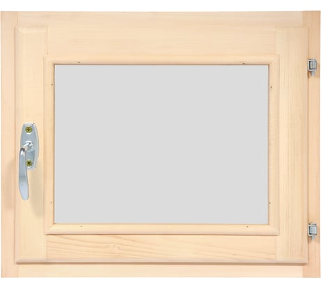 Стеклопакет в парную Банные штучки 0.5х0.6 м с ручкой, затвором, петлями, 03726