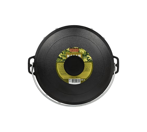 Чугунный казан BOYSCOUT с крышкой, 10 л 61545