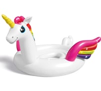 Надувной остров Intex Большой Единорог для вечеринок 429x302x152 см 57296