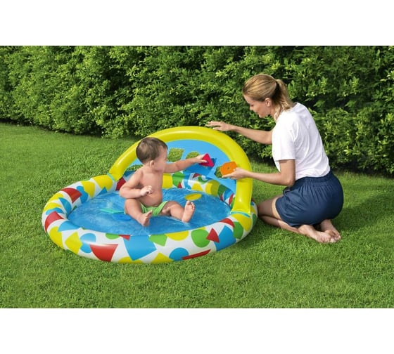 Детский бассейн Bestway Splash Learn 120х117х46см 52378 008940