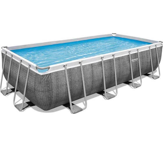 Каркасный бассейн BestWay Power Steel 488x244x122 см, 11532 л 56996 BW 008906