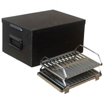 Двухъярусная коптильня ROYALGRILL 44х32х22 см, в коробке, 80-085