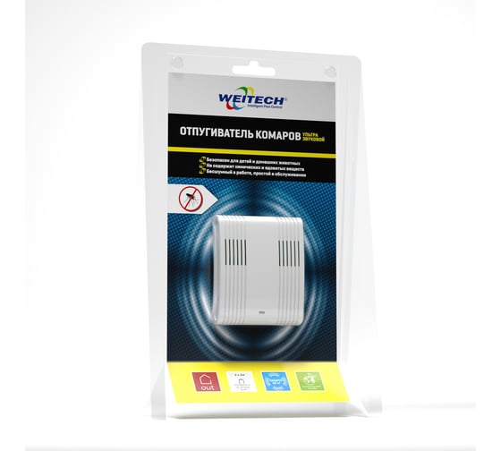 Ультразвуковой отпугиватель комаров Weitech WK0029-RU