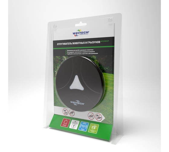 Акустический отпугиватель грызунов, животных Weitech WK0100-RU