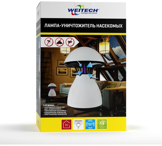 Лампа-уничтожитель насекомых Weitech WK0120-RU