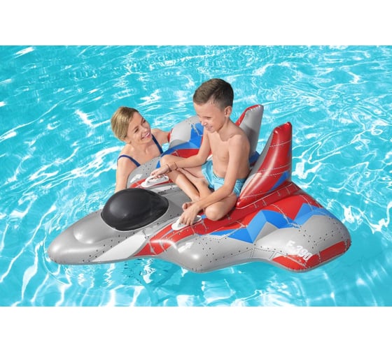 Надувной звездолет BestWay Galaxy Glider для катания верхом 136х135 см 41443 BW 009054