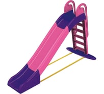 Горка для катания детей Doloni фиолетово-розовая, 240х114 см 014550/9