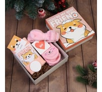 Подарочный набор Этель Friend полотенце и аксессуары 5142748