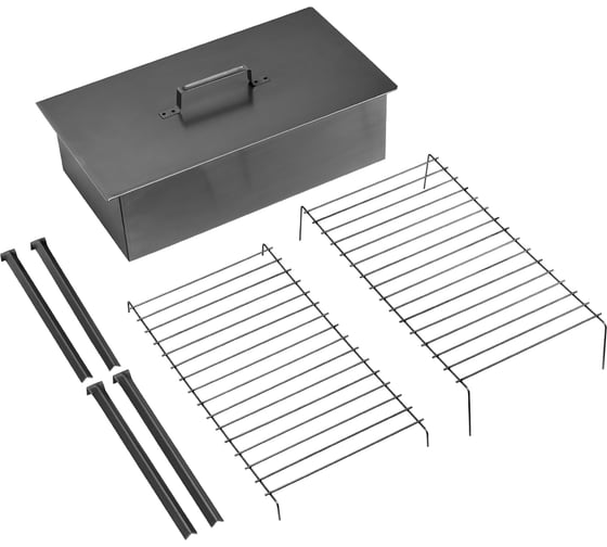 Двухъярусная коптильня PALISAD 500x270x175, 0,8 мм, с поддоном, на ножках// Camping/Россия 69527