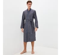 Мужской халат Sofi De Marko Бугатти серый, S Хл-Б1-ср-М