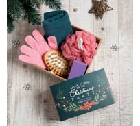 Подарочный набор Этель Christmas party полотенце 30x60см и акссесуары (5 предм.) 7882596