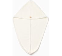 Чалма для сушки волос Этель цв. молочный, 65х25 см, 100% п/э, 280 г/м2 10515794