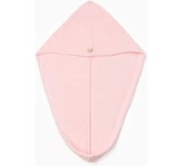 Чалма для сушки волос Этель цв. розовый, 65х25 см, 100% п/э, 280 г/м2 10515793