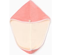 Чалма для сушки волос Этель цв. розовый/молочный, 25х60 см, 100% п/э 10515785