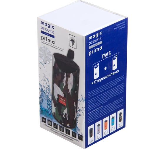 Колонка с Bluetooth 5.0 Belsis Magic Acoustic Prima, USB, TF-card, FM-радио SK1013MBN