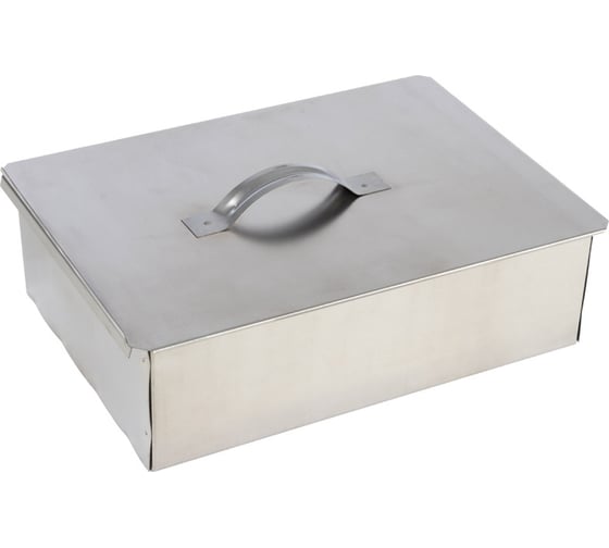 Одноярусная коптильня Ecos, 350x250x100*0.5 мм, в коробке 182518