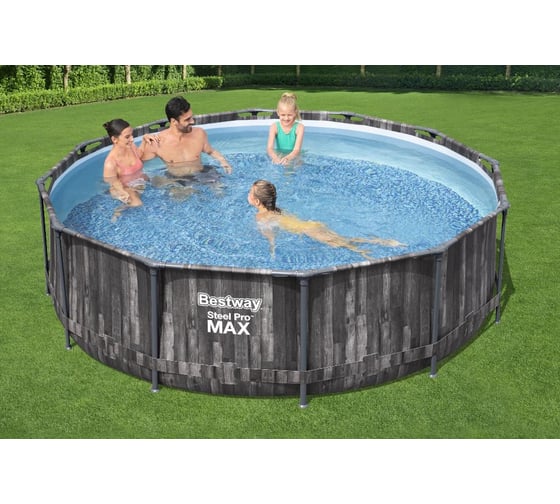 Бассейн BestWay Steel Pro Max 366х100 см, с набором 5614X 008902