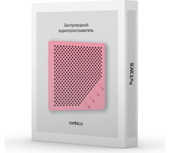 Портативная акустика Rombica MySound Note Rose BT-S081