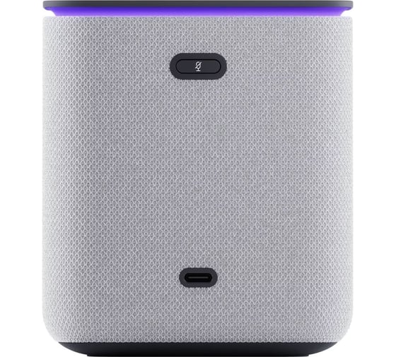 Умная колонка ЯНДЕКС Yandex Станция Миди голос.п.:Алиса, серый 24W, 1.0 BT/Wi-Fi, 10 м (YNDX-00054GRY) 1988581