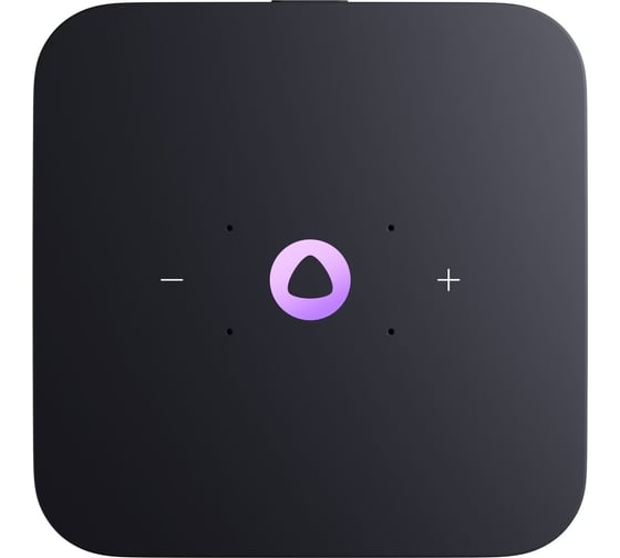 Умная колонка ЯНДЕКС Yandex Станция Миди голос.п.:Алиса, черный 24W, 1.0 BT/Wi-Fi, 10 м (YNDX-00054BLK) 1988580