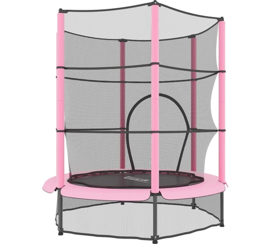 Батут UNIXFIT UNIX Line 4.6 ft Kids Pink (140 cm) + BP TR46PIN
