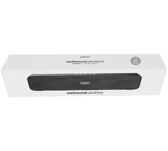Беспроводная колонка Pero WS05 серая PWS05GR