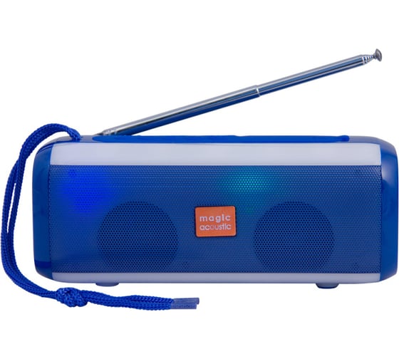 Колонка с Bluetooth 5.0 Belsis Magic Acoustic Vega, USB, FM-радио, синяя SK1014BE 1