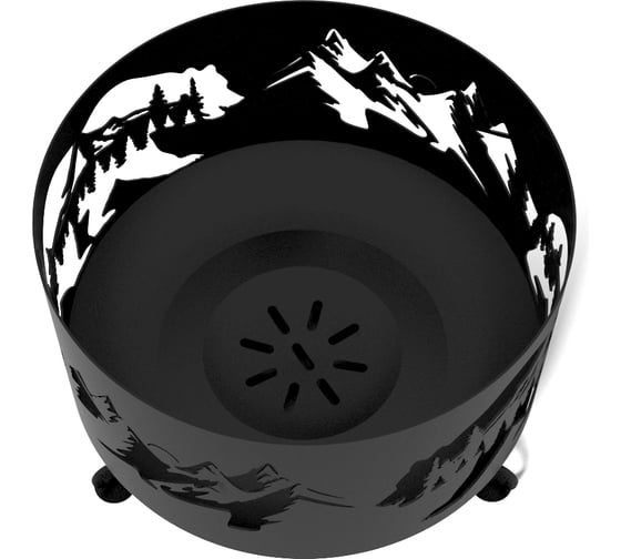 Костровая чаша PALITRA TECHNOLOGY Медведь 50440-17-ST3