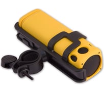 Колонка Bluetooth 4.2 с фонарем и велокреплением Belsis, USB, TF card, FM-радио, желтый SK1007YW