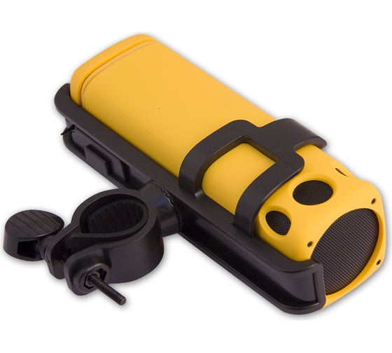 Колонка Bluetooth 4.2 с фонарем и велокреплением Belsis, USB, TF card, FM-радио, желтый SK1007YW