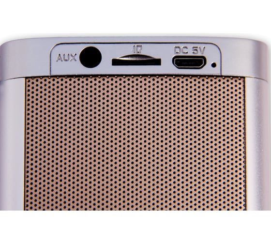 Колонка с Bluetooth 3.0 Belsis, USB, TF card, FM-радио, 10 Вт, серо-золотой SK1008GYGD
