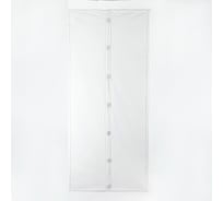 Антимоскитная сетка СИМАЛЕНД 80x210 см, на магнитах, цвет белый 4095238