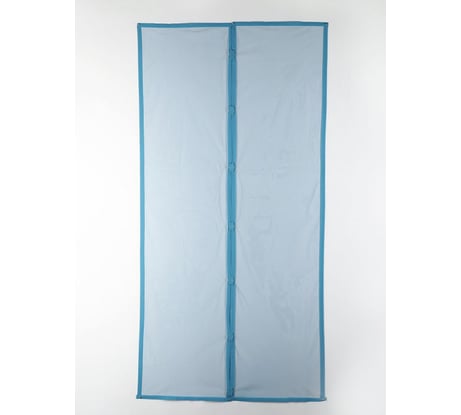 Антимоскитная сетка СИМАЛЕНД 80x210 см, на магнитах, цвет, синий 4095237