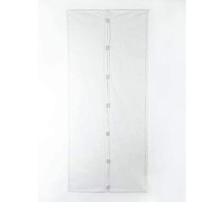 Антимоскитная сетка СИМАЛЕНД 100x210 см, на магнитах, цвет белый 4095250