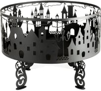Костровая чаша из металла fire-bowls толщиной 3 мм, диаметр 60 см, Город