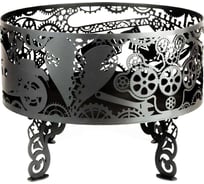 Костровая чаша из металла fire-bowls толщиной 4 мм, диаметр 60 см, Брутальная