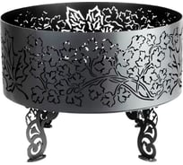 Костровая чаша из металла fire-bowls толщиной 4 мм, диаметр 60 см, Кленовая