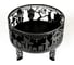 Костровая чаша из металла fire-bowls толщиной 4 мм, диаметр 60 см, Медовая фантазия 6