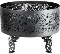 Костровая чаша из металла fire-bowls толщиной 4 мм, диаметр 60 см, Колибри