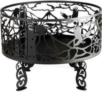 Костровая чаша из металла fire-bowls толщиной 3 мм, диаметр 60 см, Сторожевая башня