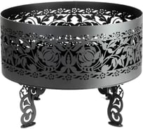 Костровая чаша из металла fire-bowls толщиной 4 мм, диаметр 60 см, Фрезия