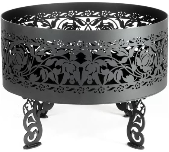 Костровая чаша из металла fire-bowls толщиной 4 мм, диаметр 60 см, Фрезия