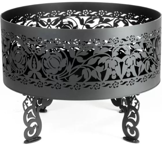 Костровая чаша из металла fire-bowls толщиной 4 мм, диаметр 60 см, Фрезия