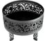 Костровая чаша из металла fire-bowls толщиной 4 мм, диаметр 60 см, Фрезия 6