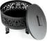 Костровая чаша из металла fire-bowls толщиной 4 мм, диаметр 60 см, Фрезия 8