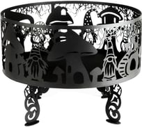 Костровая чаша из металла fire-bowls толщиной 3 мм, диаметр 60 см, Грибная